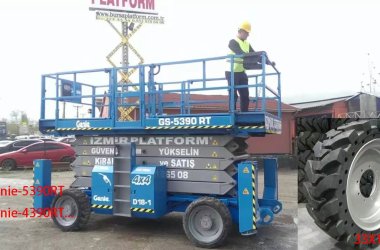 Solid Tire 33x12-20 (12-16.5) for the Genie-5390RT and Genie-4390RT