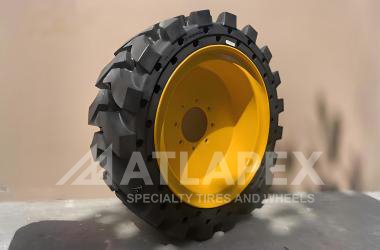ATLAPEX Solid Rubber Skid Steer Loader Tires: Power, Durability, and Reliability for Every Job