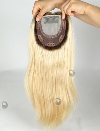 Full Layer Silk Top Hair Topper For Hair Loss Topper-017