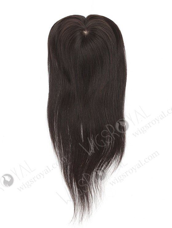 18 Inch Clip On Silk Top Volume Human Hair Toppers for Thinning Crown Topper-015-1300