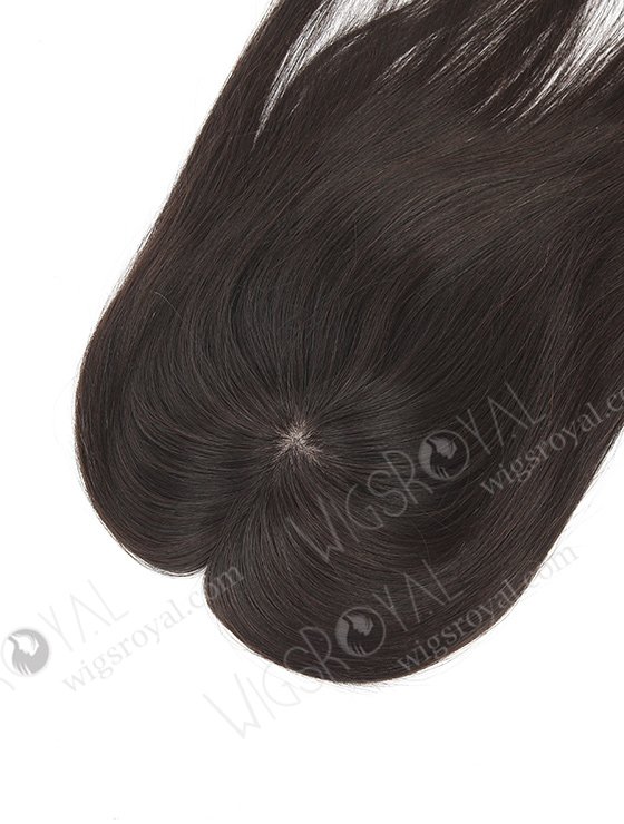 18 Inch Clip On Silk Top Volume Human Hair Toppers for Thinning Crown Topper-015-1301