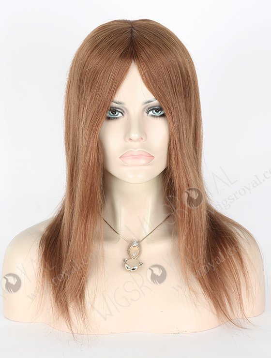 Popular Virgin hair Glueless Wig With Brown Hair GL-03029-1346