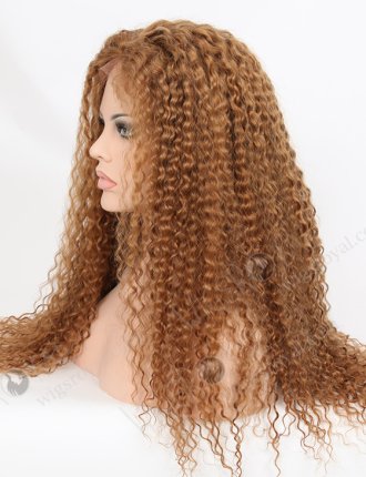 24 Inch Brazilian Brown Tight Curl Hair Wigs WR-LW-061