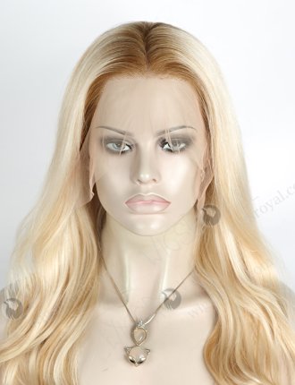 Silght Wave Frontal Wig Human Hair MLF-04025