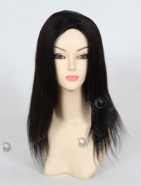 In Stock Indian Remy Hair 14" Light Yaki 1b# Full Lace Glueless Wig GL-01025