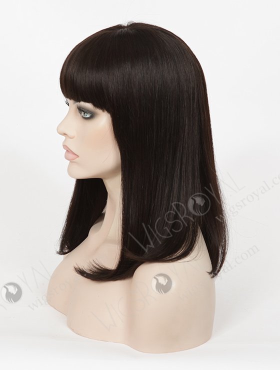 Chic Bob Style Glueless Wig With Bangs GL-07015-3171