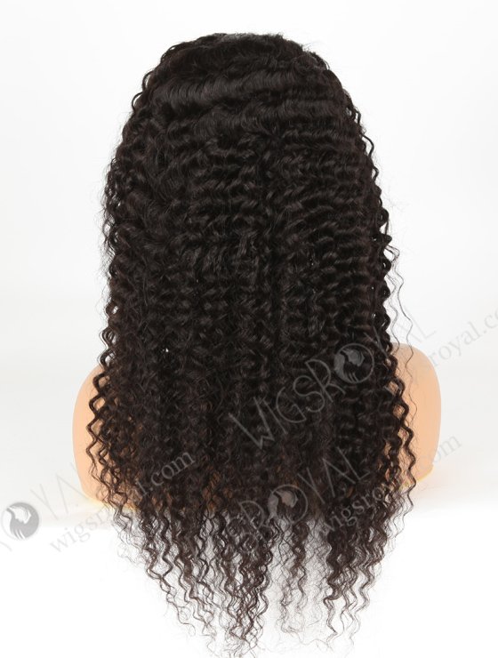 In Stock Indian Remy Hair 22" Deep Wave Natural Color 5"×5" HD Lace Closure Wig CW-01006-3202