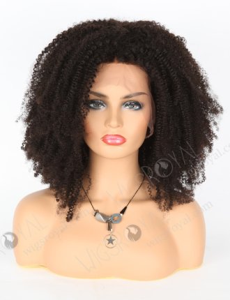 Beautiful Kinky Afro Curl Natural Color 20'' Brazilian Virgin Hair Wigs WR-LW-088