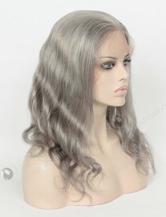 Brazilian Body Wave Grey Color Full Lace Wigs WR-LW-096