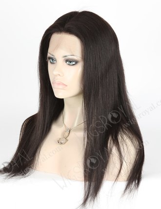 Chic Light Yaki Human Hair Silk Top Wig STW-031