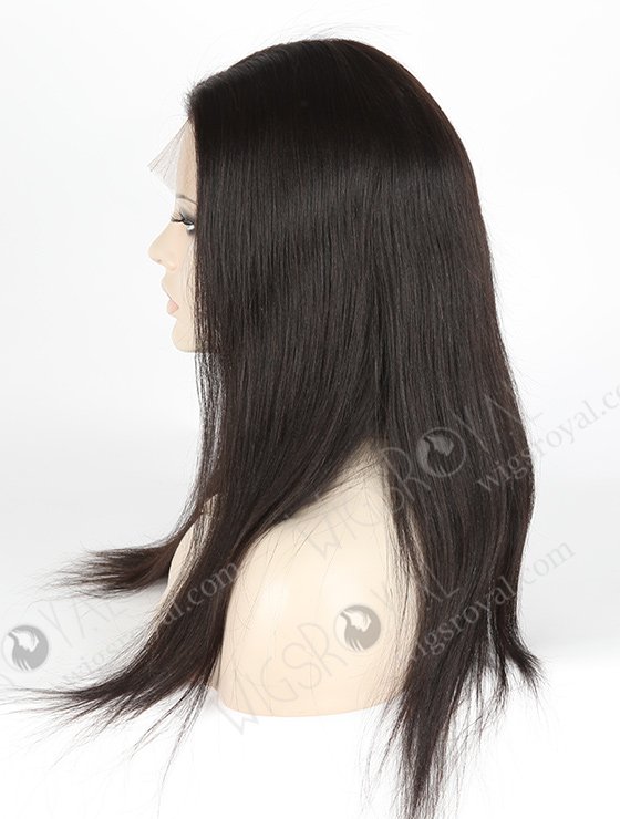 Chic Light Yaki Human Hair Silk Top Wig STW-031-3814