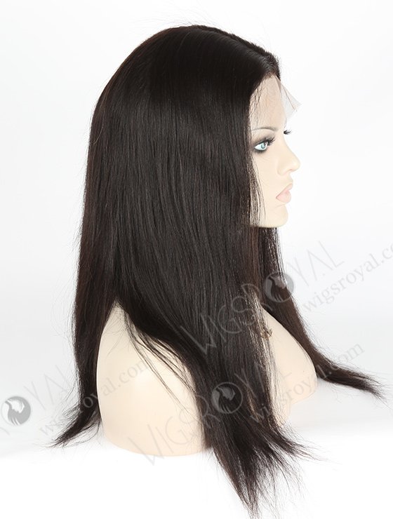 Chic Light Yaki Human Hair Silk Top Wig STW-031-3816