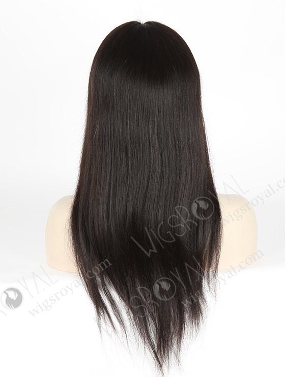 Chic Light Yaki Human Hair Silk Top Wig STW-031-3817