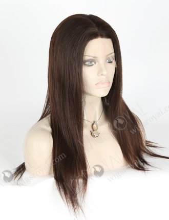 Attractive Human Hair Full Lace Wig With Silk Top STW-814