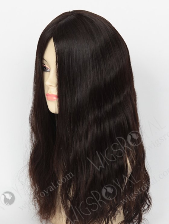 European Virgin Silk Base Top Natural Wavy Full Lace Kosher Jewish Wigs WR-JW-010-5535