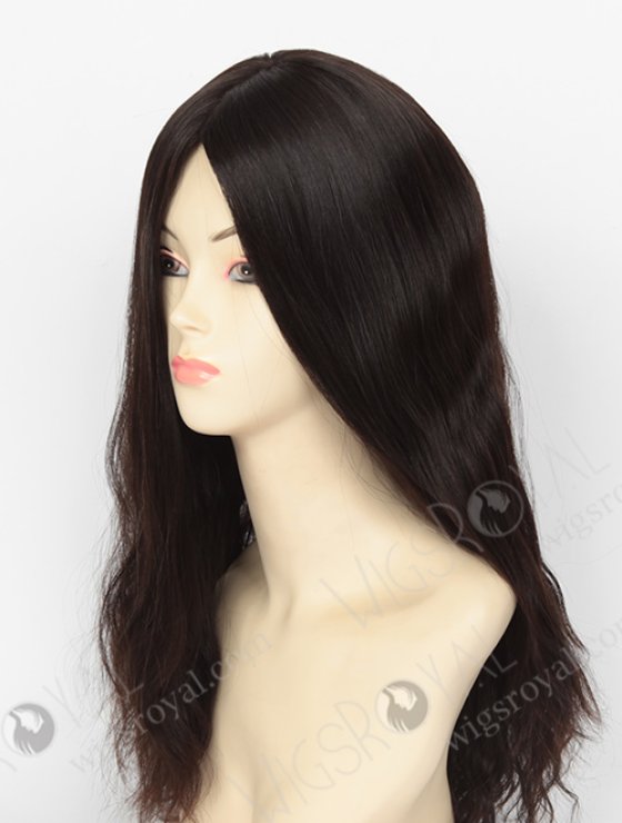 European Virgin Silk Base Top Natural Wavy Full Lace Kosher Jewish Wigs WR-JW-010-5537