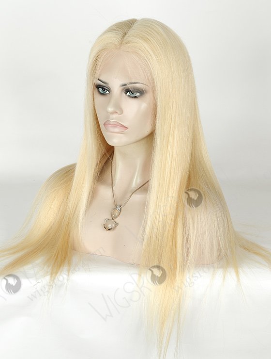 Attractive Full Lace Wig With Blonde Hair FLW-04245-5671