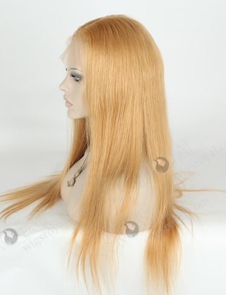 Realistic Long Human Wig With Blonde Hair FLW-04251