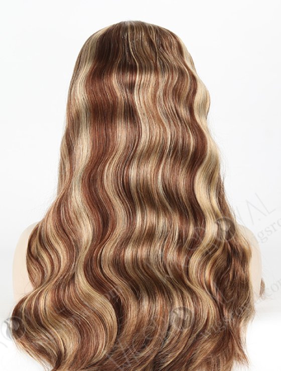 High Density Highlight Color Euroepan Virgin Human Hair Jewish Kosher Wigs WR-JW-011-5543