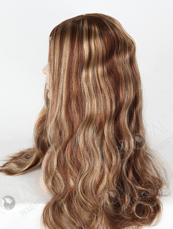High Density Highlight Color Euroepan Virgin Human Hair Jewish Kosher Wigs WR-JW-011-5548