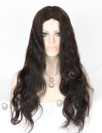 In Stock Indian Remy Hair 20" Body Wave Natural Color Full Lace Glueless Wig GL-01017
