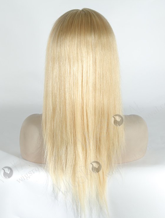 Full Lace Human Hair Wigs Indian Remy Hair 16" Straight 613# Color FLW-01823-6403