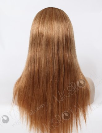 Silky Straight European Hair Blonde Color Silk Top Full Lace Wig WR-ST-034