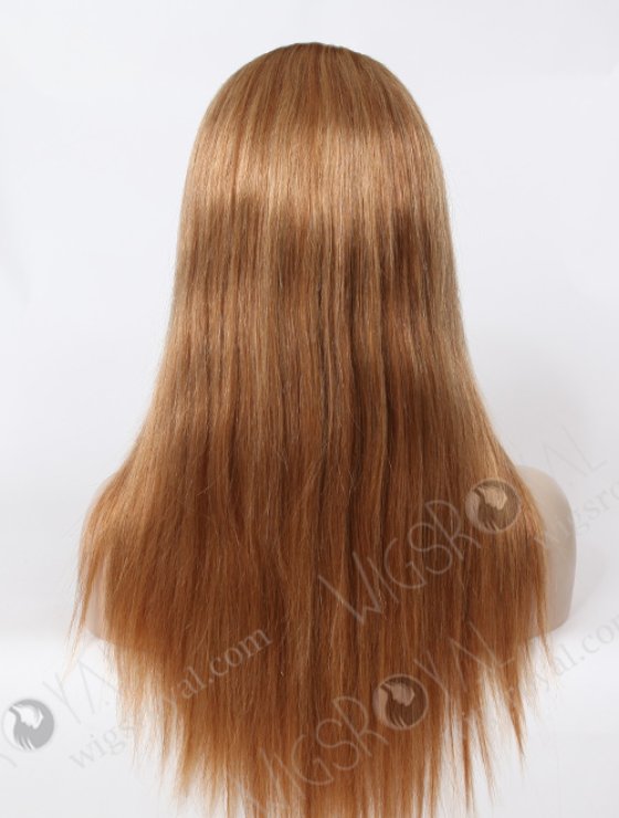 Silky Straight European Hair Blonde Color Silk Top Full Lace Wig WR-ST-034-6943