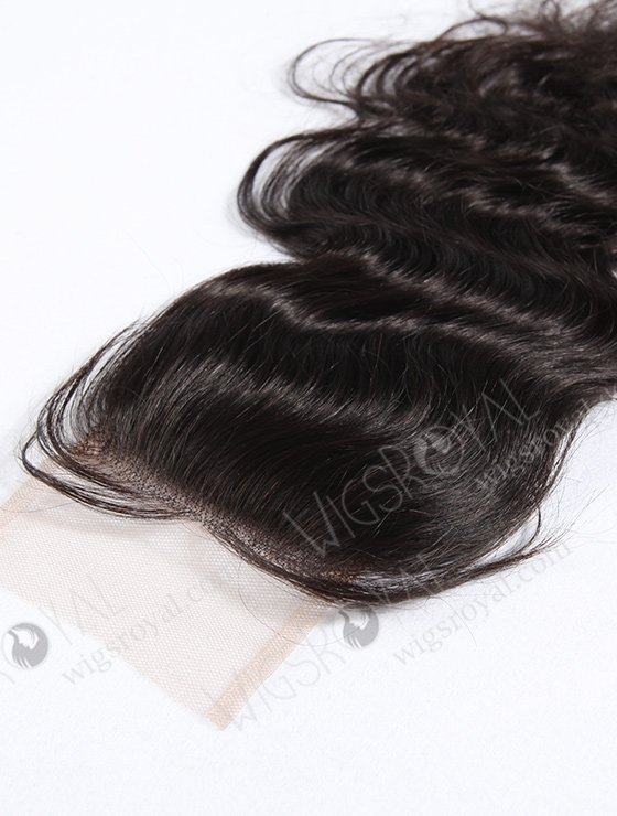 In Stock Indian Remy Hair 14" Body Wave #1B Color Top Closure STC-04-7360