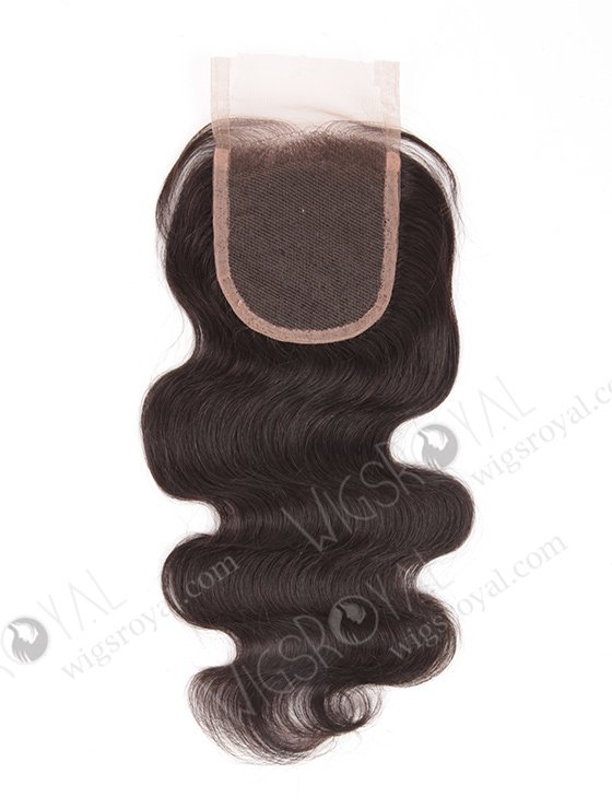 In Stock Indian Remy Hair 14" Body Wave Natural Color Top Closure STC-69