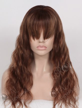 20 Inches Natural Wave Wig with Bangs WR-GL-037