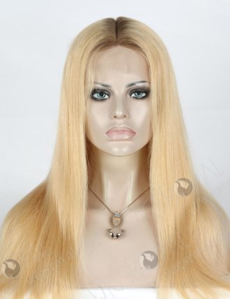 Best Natural Looking Silk Top Full Lace Human Hair Wig for Caucasian Long Lasting Wig WR-ST-046