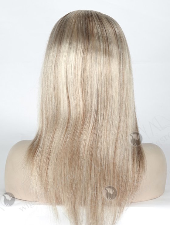 Amazing White Ombre Color Gripper Lace Wigs For Alopecia Women WR-GR-008-7963