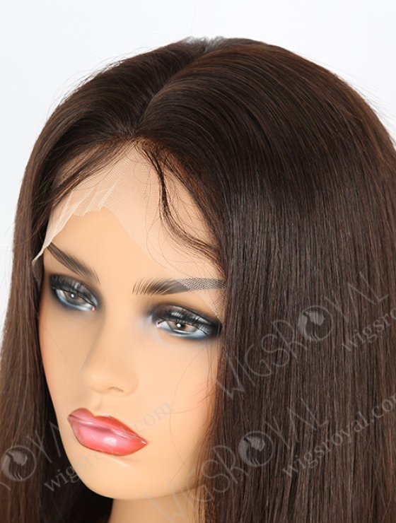 Premium Quality Natural Black Silk Top No Knots Full Lace Wigs WR-ST-047-7734