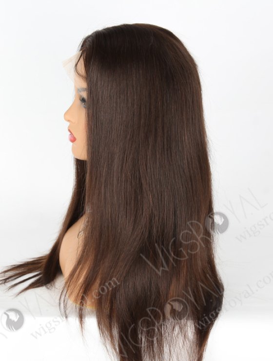 Premium Quality Natural Black Silk Top No Knots Full Lace Wigs WR-ST-047-7722