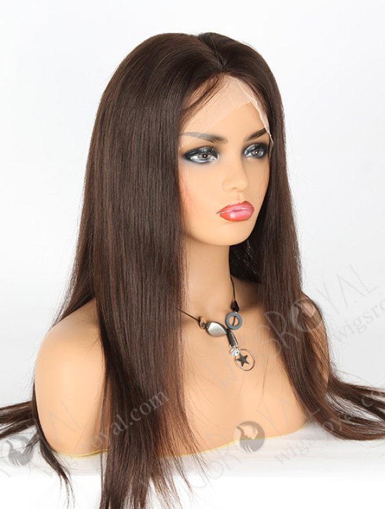 Premium Quality Natural Black Silk Top No Knots Full Lace Wigs WR-ST-047-7731