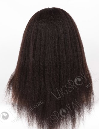 Indian Virgin Human Hair Italian Yaki Hair All Hand-tied Glueless Wig WR-GL-047