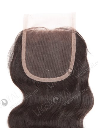 In Stock Chinese Virgin Hair 16" Body Wave Natural Color Top Closure STC-299