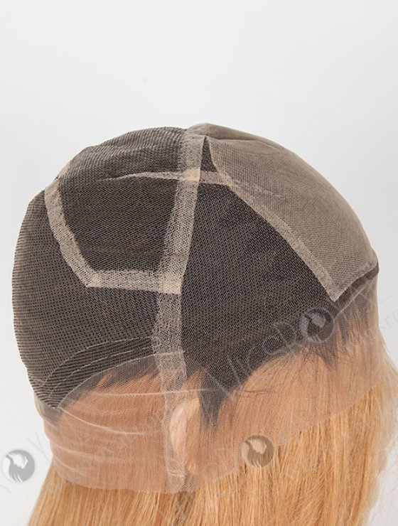 The Special Top Mesh Mongolian Virgin T3#/12# Straight Silk Top Full Lace Wig WR-ST-045-8518