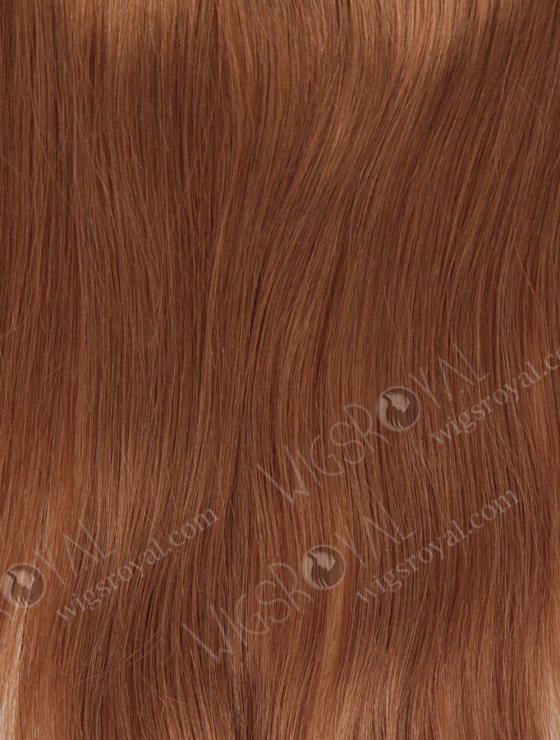 Cuticle Aligned All Thin Skin PU Women Topper Brown Color Chinese Human Hair WR-TC-020-9192