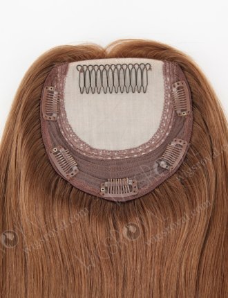 Hot Selling Jewish Topper Light Brown Color All One Length Human Hair WR-TC-031