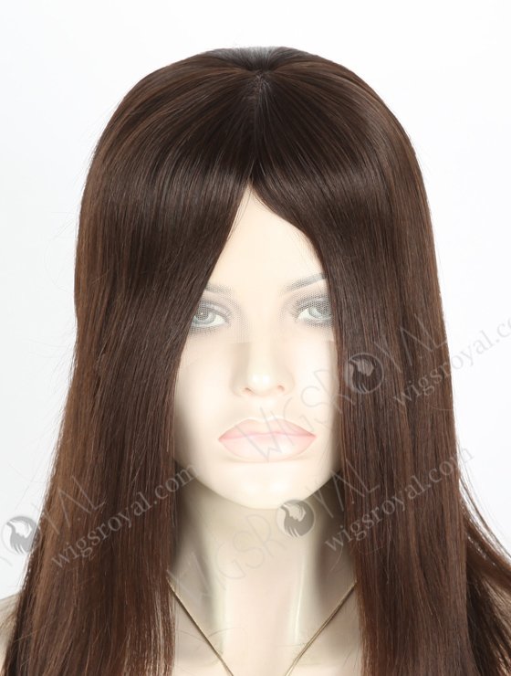 Natural Looking 16 Inch Unprocessed European Hair Lace Front Silk Top Glueless Wigs for Small Heads GLL-08025-9429