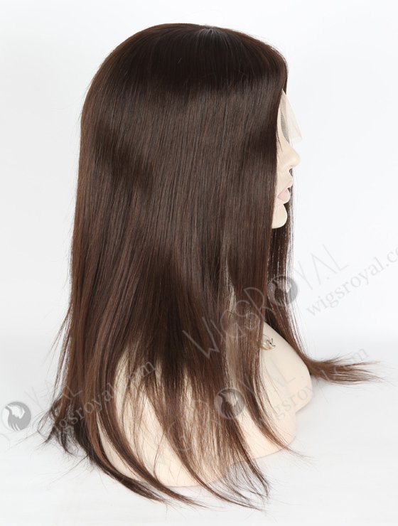 Natural Looking 16 Inch Unprocessed European Hair Lace Front Silk Top Glueless Wigs for Small Heads GLL-08025-9437