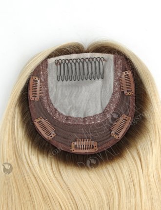 Raw 100% European Virgin Silk Base Jewish Wig Topper Women Hair TopperWR-TC-032