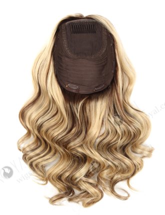 Gorgerous Human Hair Hidden Crown Jewish Topper Women's Hair Pieces WR-TC-037