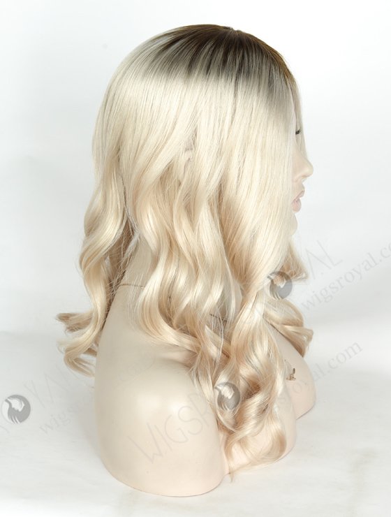 Kosher Topper European Virgin Hair All One Length Bouncy Curl T9/White Color WR-TC-040-9465