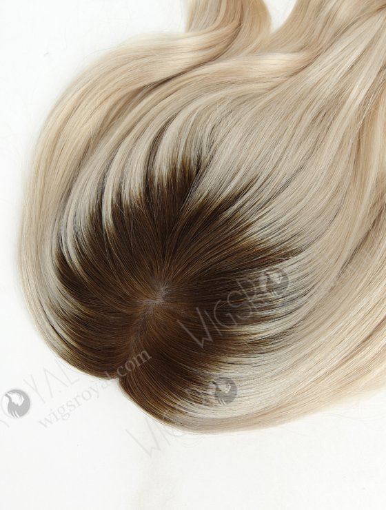 Kosher Topper European Virgin Hair All One Length Bouncy Curl T9/White Color WR-TC-040-9461