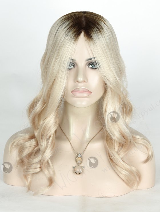Kosher Topper European Virgin Hair All One Length Bouncy Curl T9/White Color WR-TC-040-9463