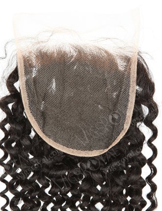 In Stock Brazilian Virgin Hair 20" Deep Wave Natural Color Top Closure STC-388