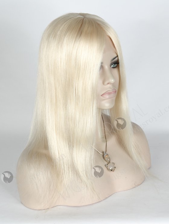 Best Wig Websites 14 Inch Platinum Blonde White Straight Hair Wig | In Stock European Virgin Hair 14" Straight White Color Lace Front Silk Top Glueless Wig GLL-08011-9588